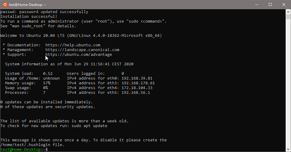 Unter Windows 10 Linux Ubuntu 20.04 installieren | IT-Learner.de Unter Windows 10 Linux Ubuntu 20.04 installieren